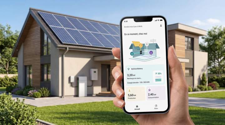 Stockez votre énergie solaire avec une batterie virtuelle.
