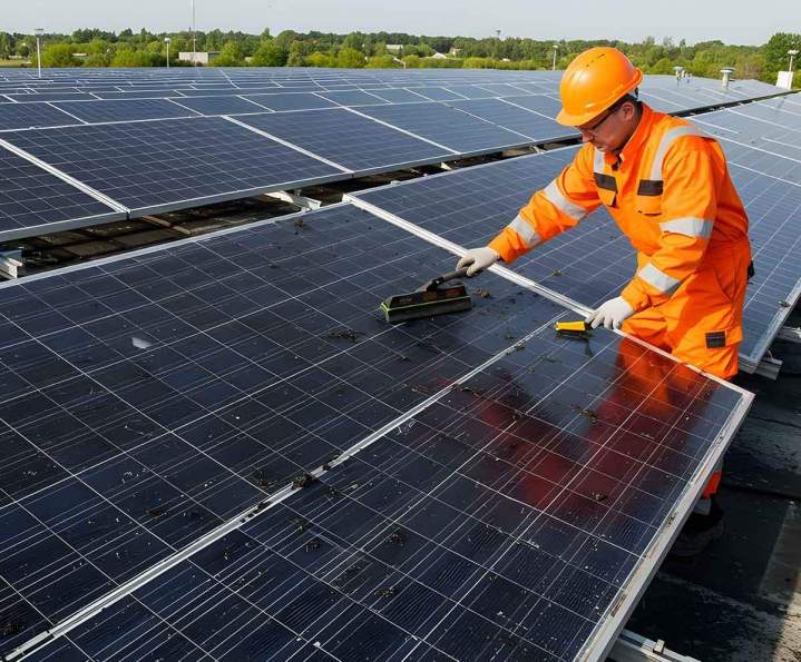 Entretien panneaux photovoltaïques La Roche-sur-Yon