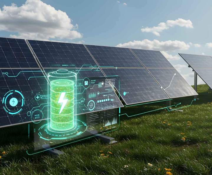 Stockage énergie solaire dans batterie virtuelle La Roche-sur-Yon